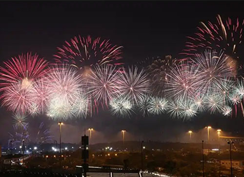 巫山县焰火晚会